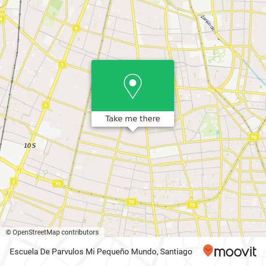 Escuela De Parvulos Mi Pequeño Mundo map