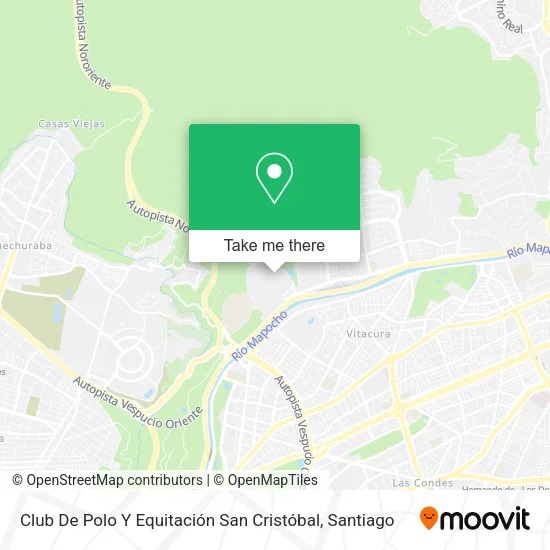 Club De Polo Y Equitación San Cristóbal map