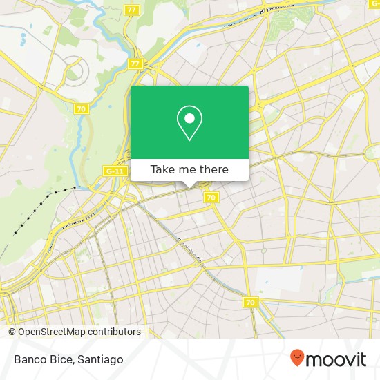 Banco Bice map