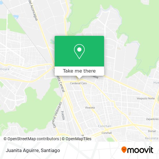 Juanita Aguirre map