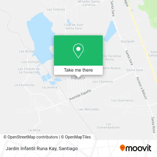 Jardín Infantil Runa Kay map