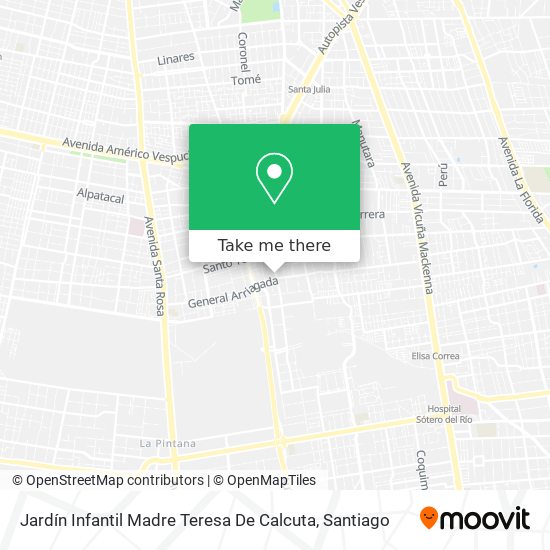 Jardín Infantil Madre Teresa De Calcuta map