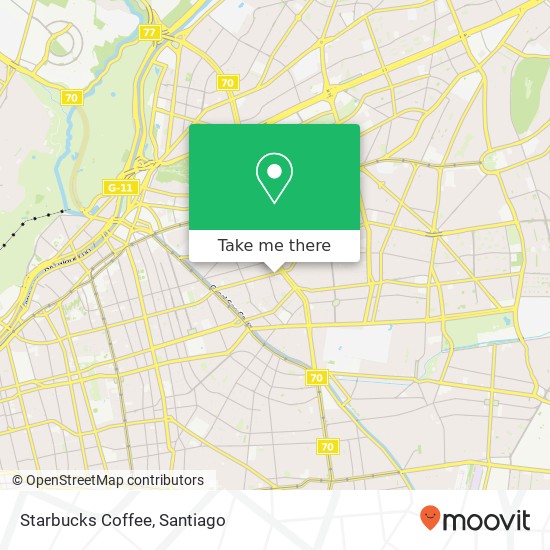 Starbucks Coffee map