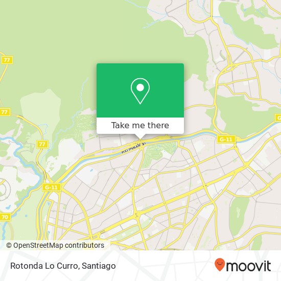 Rotonda Lo Curro map