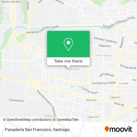 Panadería San Francisco map