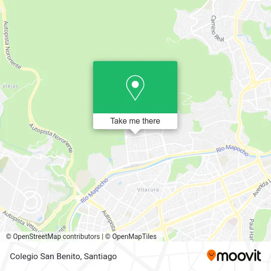 Colegio San Benito map