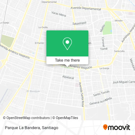 Parque La Bandera map