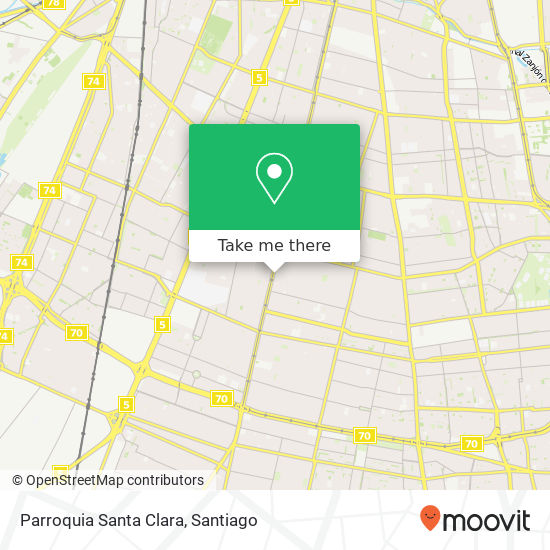 Parroquia Santa Clara map
