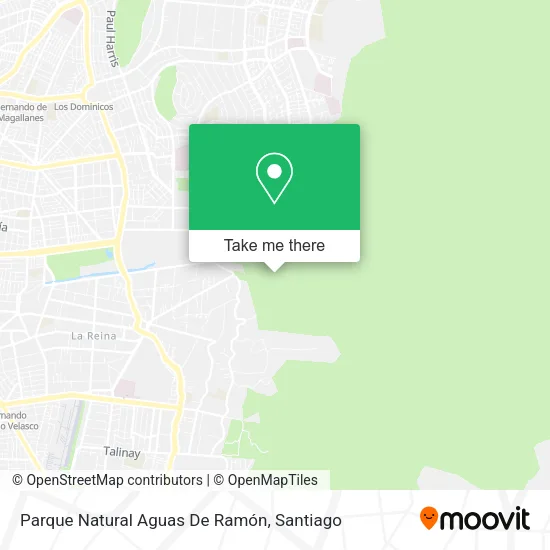 Parque Natural Aguas De Ramón map