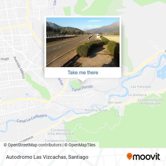 Autodromo Las Vizcachas map