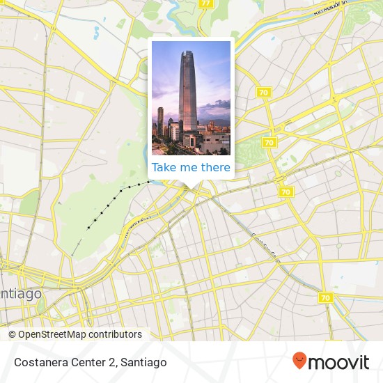 Mapa de Costanera Center 2