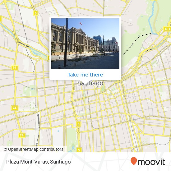 Plaza Mont-Varas map