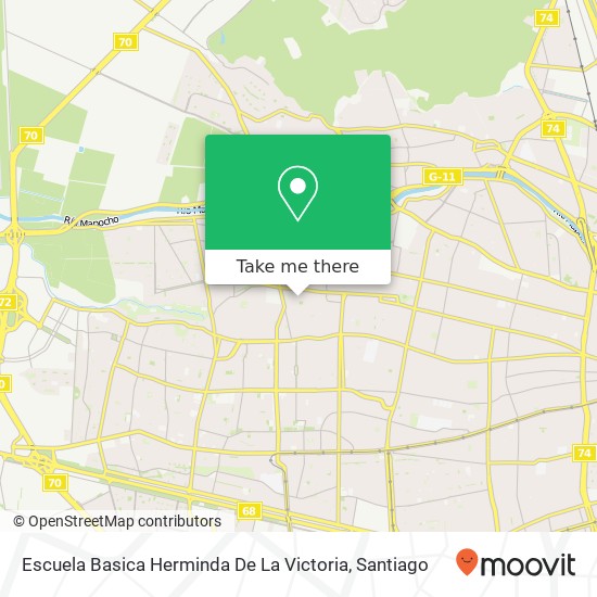 Escuela Basica Herminda De La Victoria map