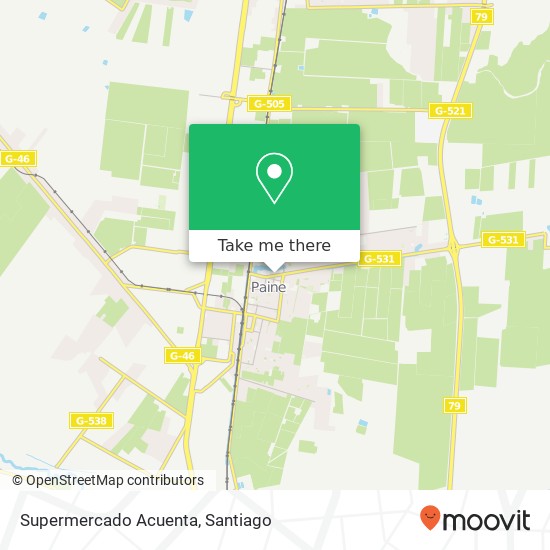 Supermercado  Acuenta map