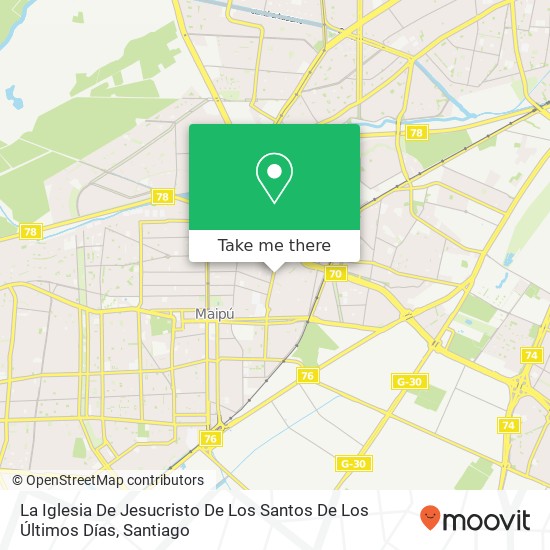 La Iglesia De Jesucristo De Los Santos De Los Últimos Días map