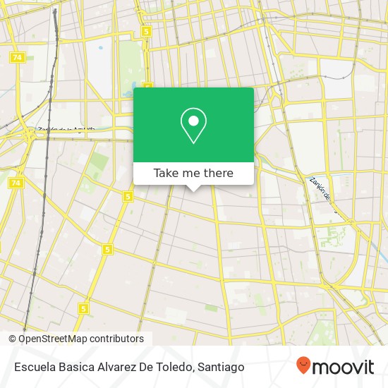 Escuela Basica Alvarez De Toledo map