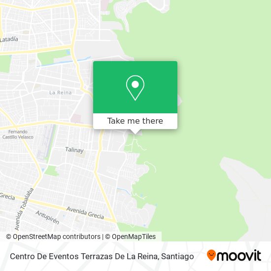 Centro De Eventos Terrazas De La Reina map