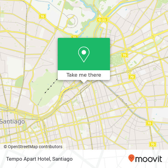 Tempo Apart Hotel map