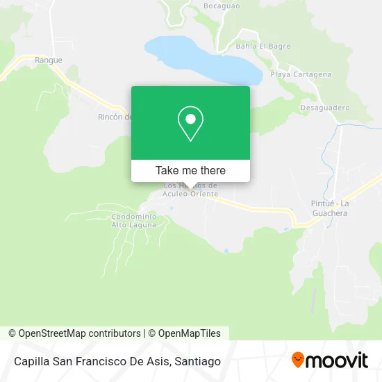 Capilla San Francisco De Asis map