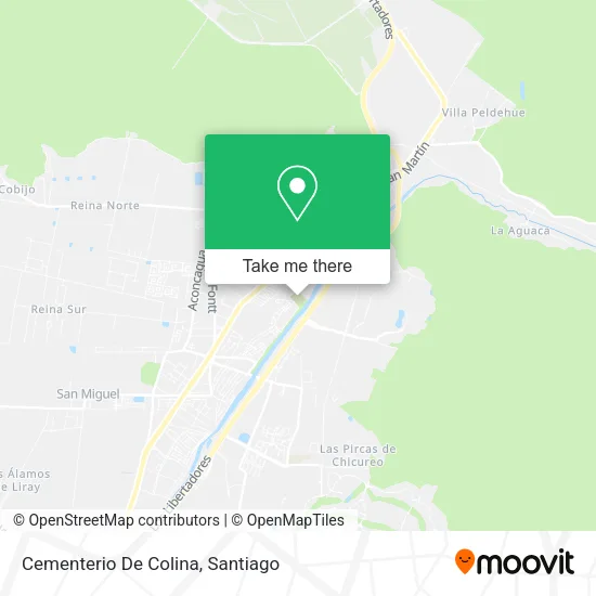 Cementerio De Colina map