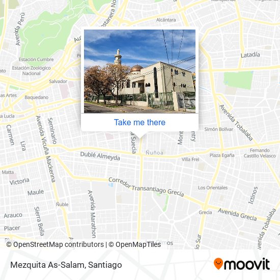 Mezquita As-Salam map