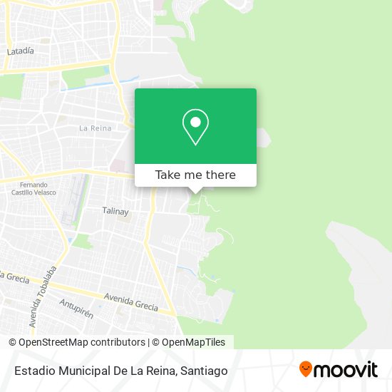 Estadio Municipal De La Reina map