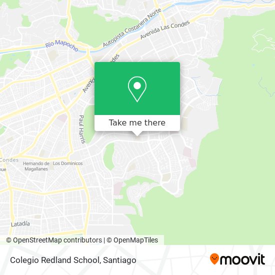 Mapa de Colegio Redland School