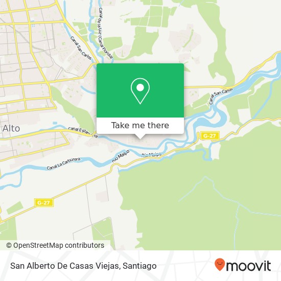 San Alberto De Casas Viejas map