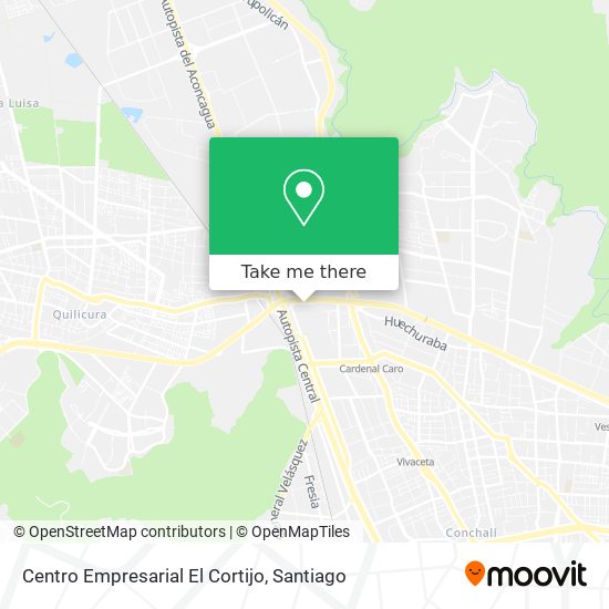 Centro Empresarial El Cortijo map