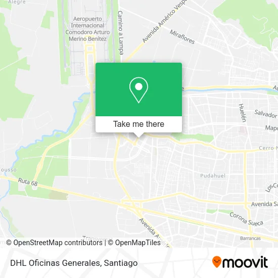 DHL Oficinas Generales map