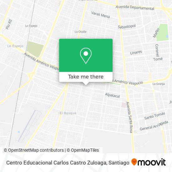 Mapa de Centro Educacional Carlos Castro Zuloaga