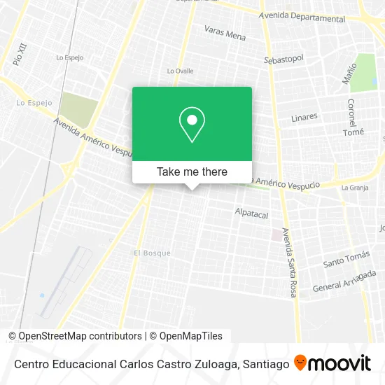 Centro Educacional Carlos Castro Zuloaga map