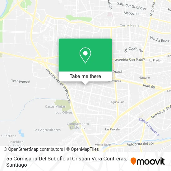 55 Comisaría Del Suboficial Cristian Vera Contreras map