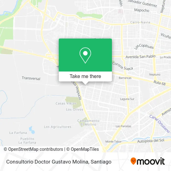 Consultorio Doctor Gustavo Molina map