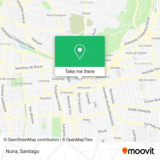 Nuria map