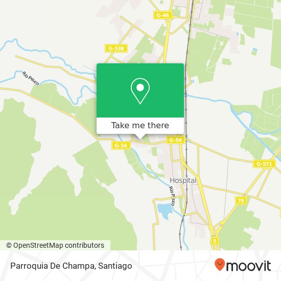 Mapa de Parroquia De Champa