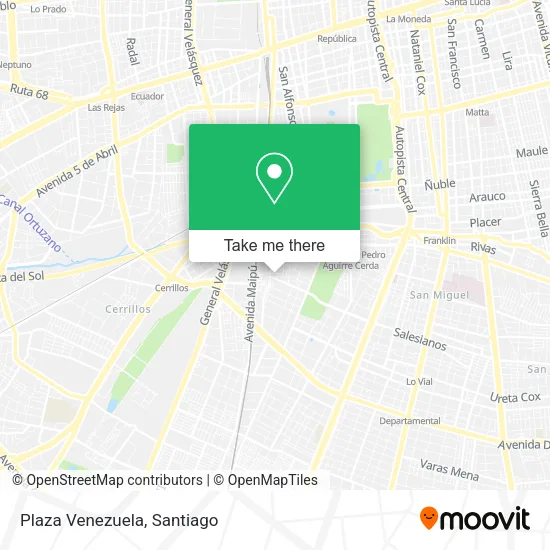Plaza Venezuela map
