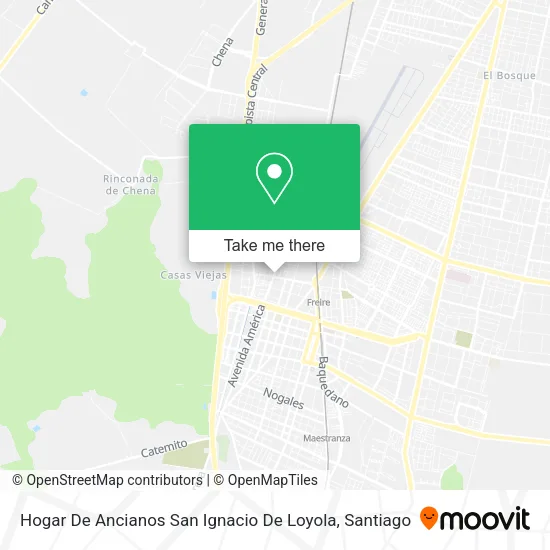 Hogar De Ancianos San Ignacio De Loyola map