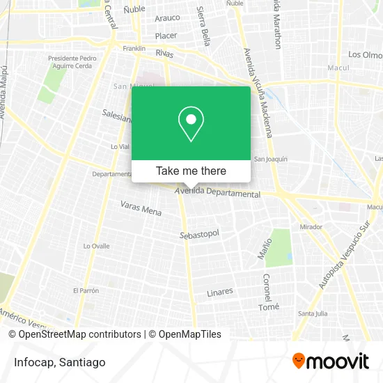 Infocap map