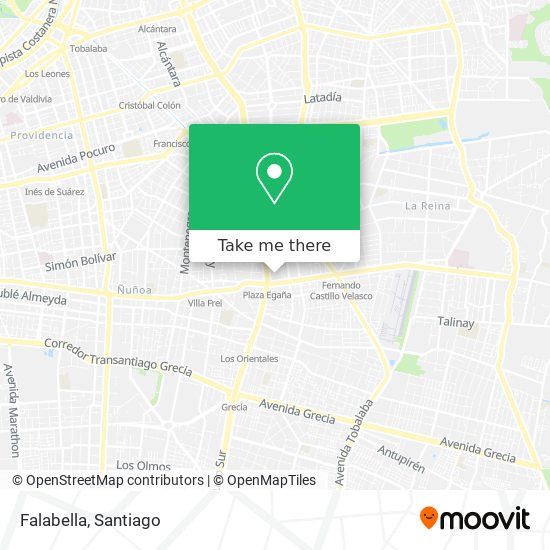 Falabella map