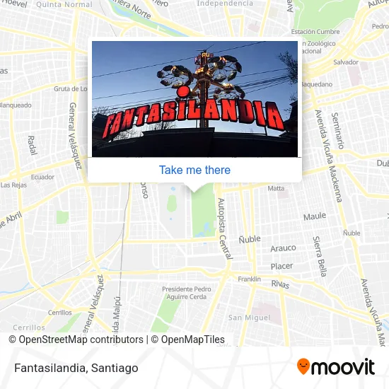 Fantasilandia map