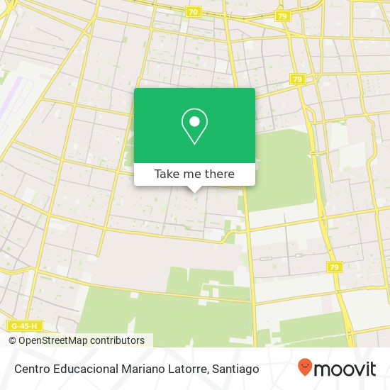 Centro Educacional Mariano Latorre map