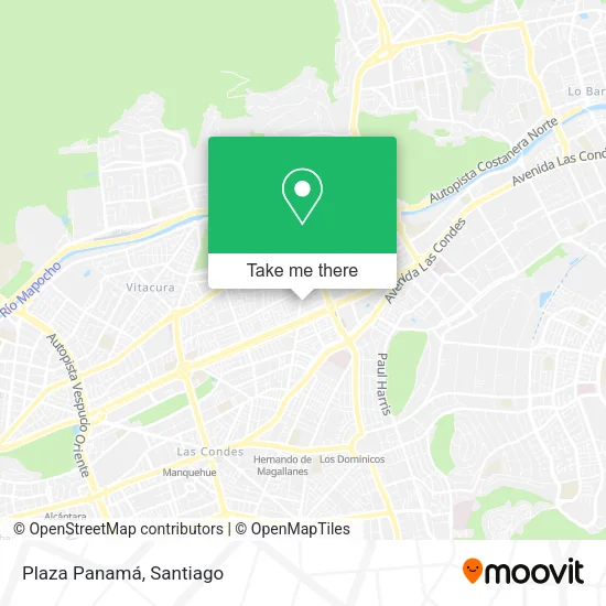 Plaza Panamá map