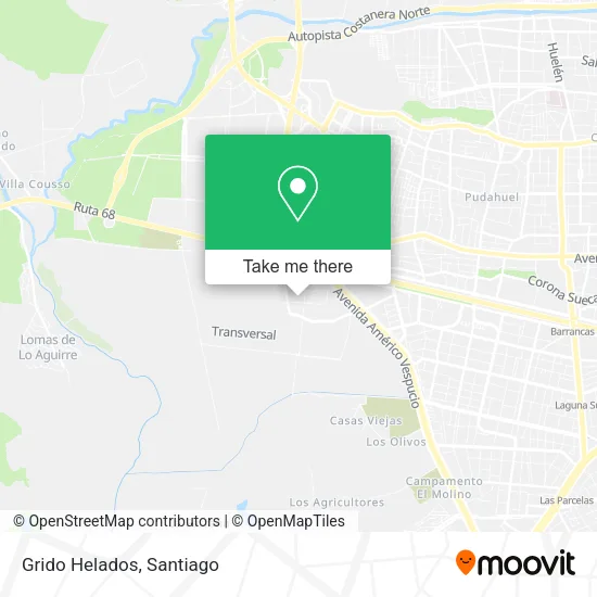 Mapa de Grido Helados
