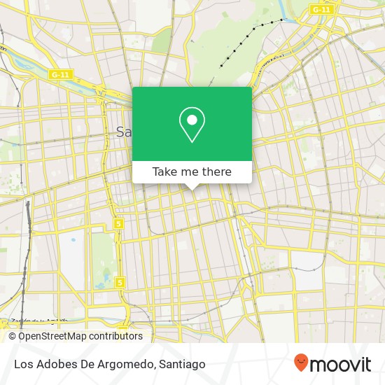 Los Adobes De Argomedo map
