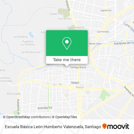 Escuela Básica León Humberto Valenzuela map