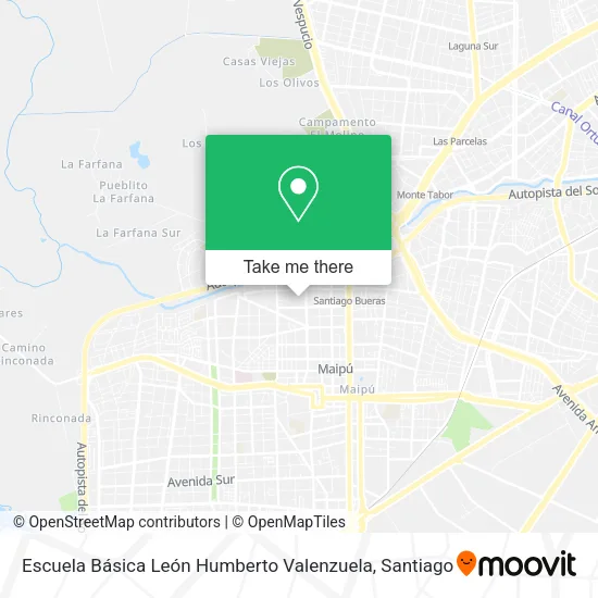 Escuela Básica León Humberto Valenzuela map