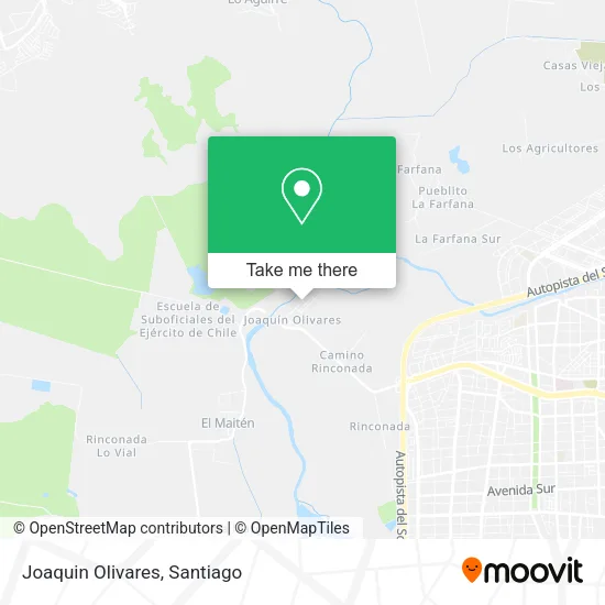 Joaquin Olivares map