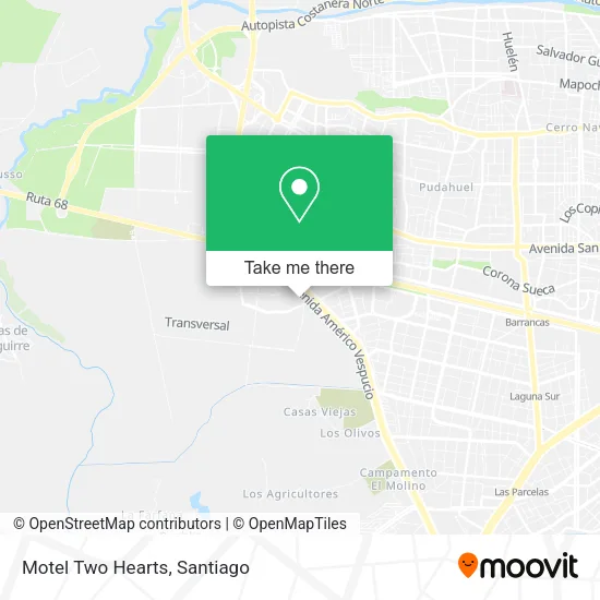 Motel Two Hearts map