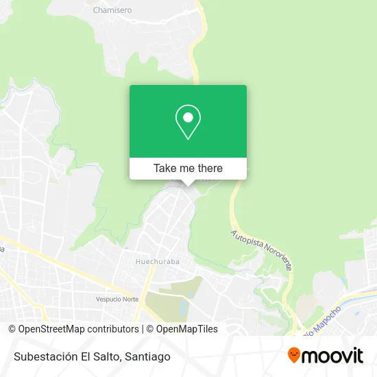 Subestación El Salto map